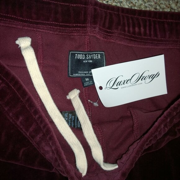 TODD SNYDER Velour Joggers - Picture 3 of 8